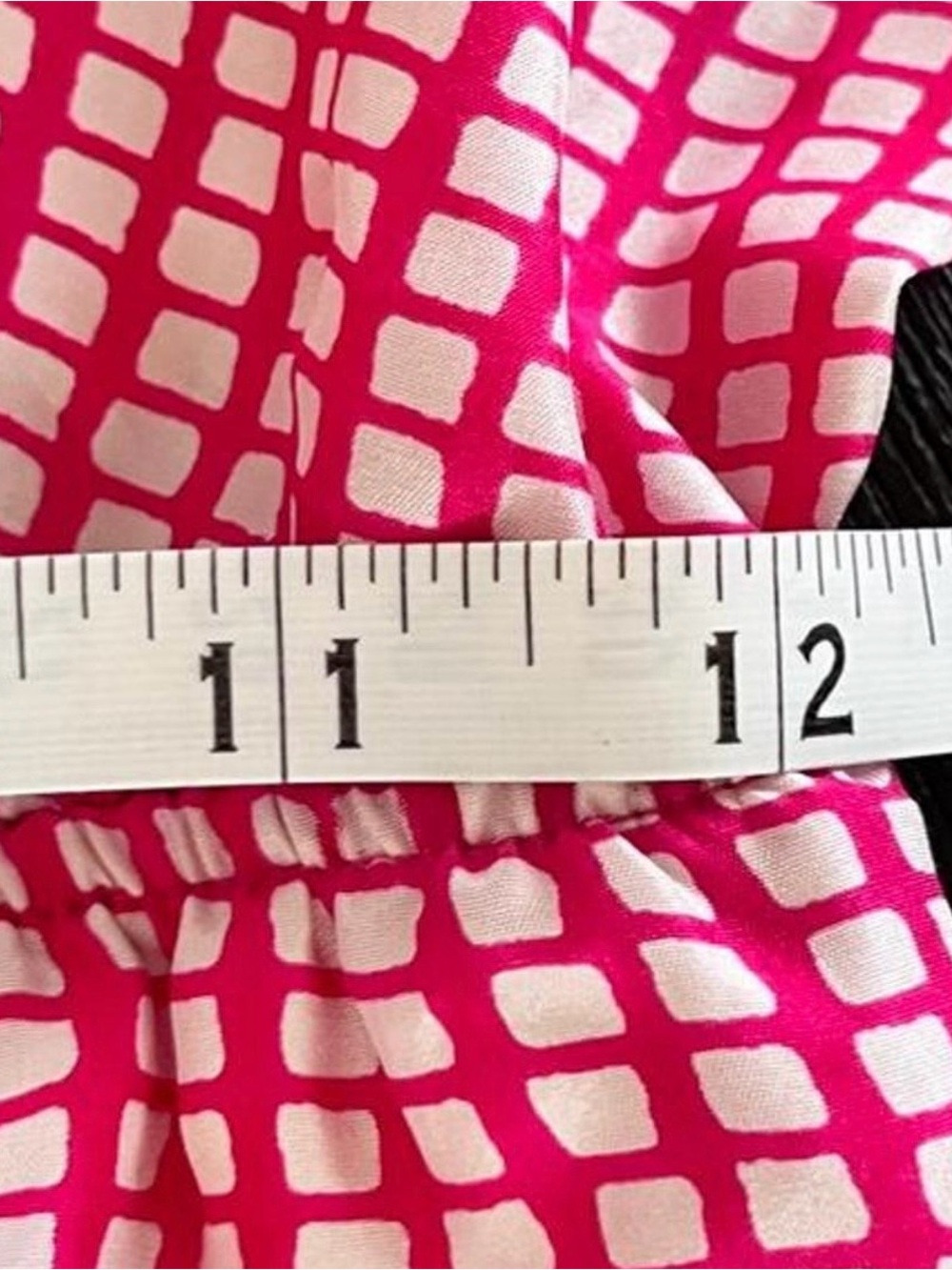 Pink Checked Ruffle-Trim Slip Dress Cottagecore - Picture 6 of 6